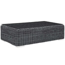 Summon 5 Piece Outdoor Patio Sunbrella� Sectional Set