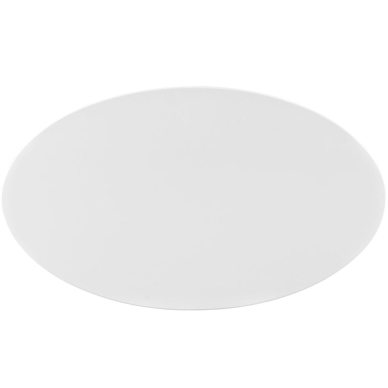 Lippa 48" Oval-Shaped Wood Top Coffee Table