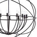 Atom 39.5" Chandelier