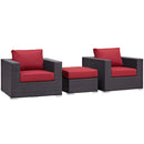 Convene 3 Piece Outdoor Patio Sofa Set