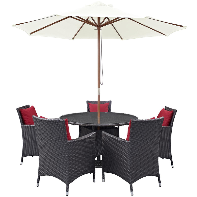 Convene 7 Piece Outdoor Patio Dining Set