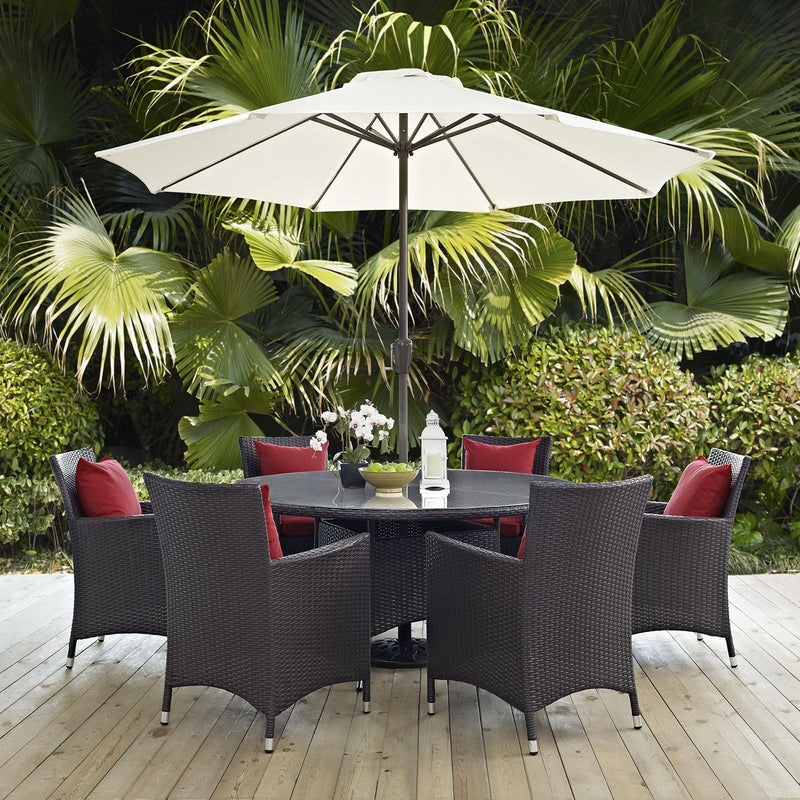 Convene 8 Piece Outdoor Patio Dining Set