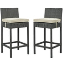 Sojourn 2 Piece Outdoor Patio Sunbrella� Pub Set