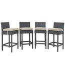 Summon Bar Stool Outdoor Patio Sunbrella� Set of 4