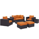 Convene 8 Piece Outdoor Patio Sectional Set