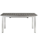 Shore Outdoor Patio Wood Dining Table