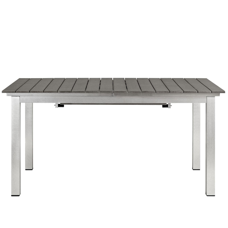Shore Outdoor Patio Wood Dining Table