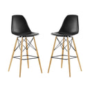 Pyramid Dining Side Bar Stool Set of 2