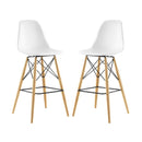 Pyramid Dining Side Bar Stool Set of 2
