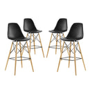 Pyramid Dining Side Bar Stool Set of 4