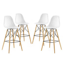 Pyramid Dining Side Bar Stool Set of 4