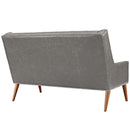 Peruse Upholstered Vinyl Loveseat