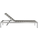 Shore Chaise Outdoor Patio Aluminum Set of 2