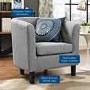 Prospect Upholstered Fabric Armchair