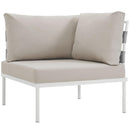 Harmony Outdoor Patio Aluminum Corner Sofa