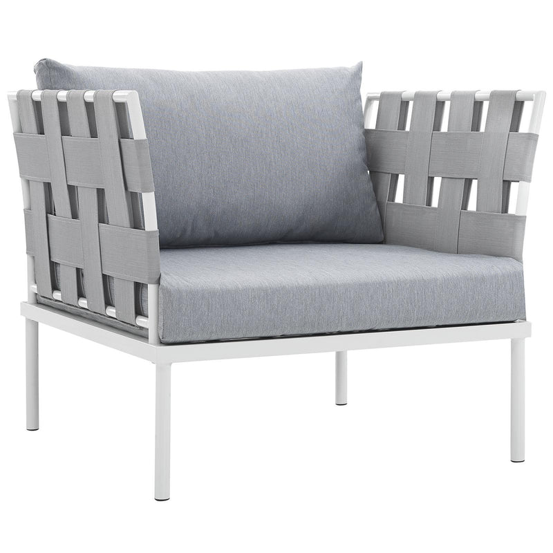 Harmony Outdoor Patio Aluminum Armchair
