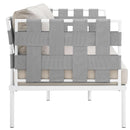 Harmony Outdoor Patio Aluminum Loveseat