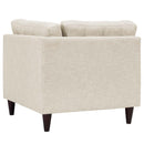 Empress Upholstered Fabric Corner Sofa