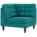 Empress Upholstered Fabric Corner Sofa