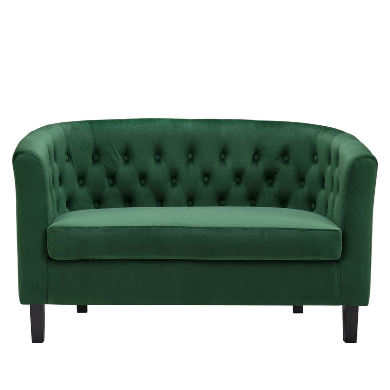 Prospect Performance Velvet Loveseat