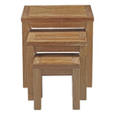 Marina Outdoor Patio Teak Nesting Table
