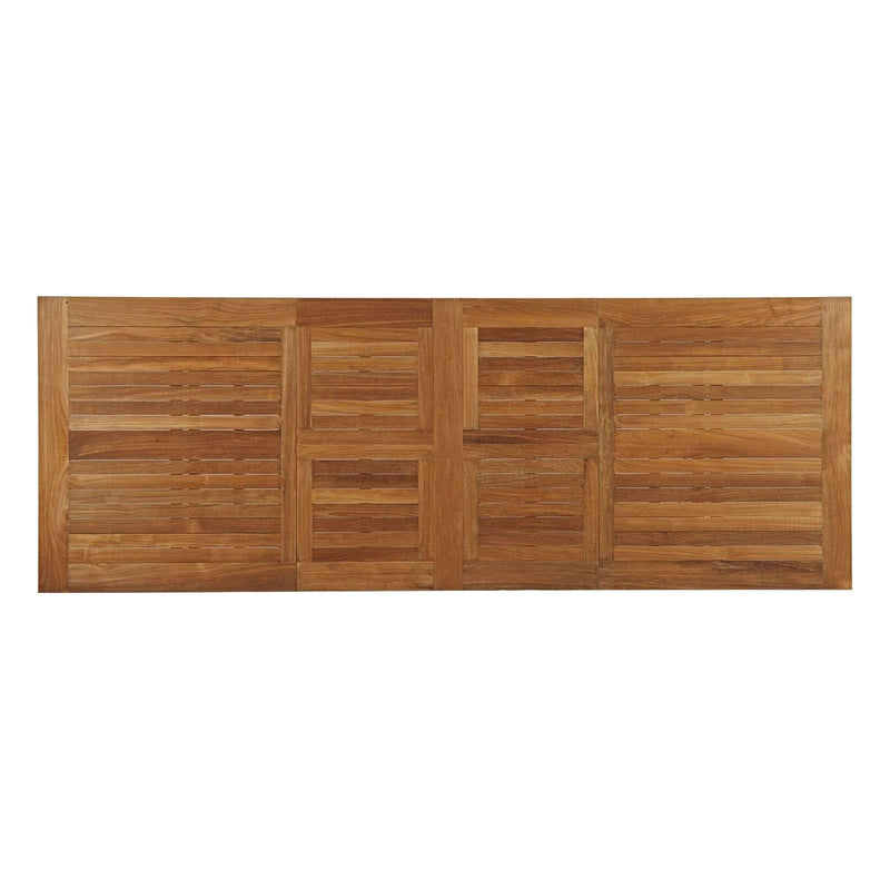 Marina Extendable Outdoor Patio Teak Dining Table