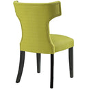 Curve Dining Side Chair Fabric Set of 2