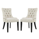 Regent Dining Side Chair Fabric Set of 2