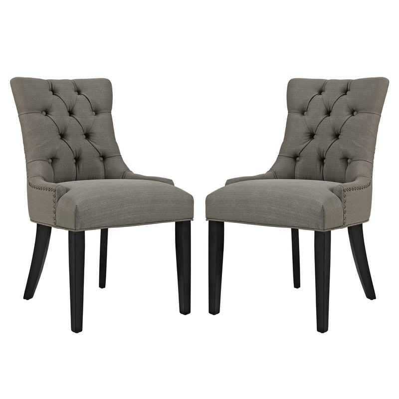 Regent Dining Side Chair Fabric Set of 2