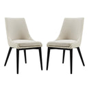 viscount Dining Side Chair Fabric Set of 2