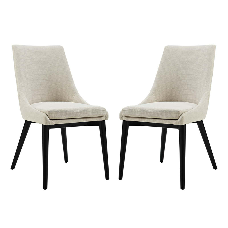 viscount Dining Side Chair Fabric Set of 2