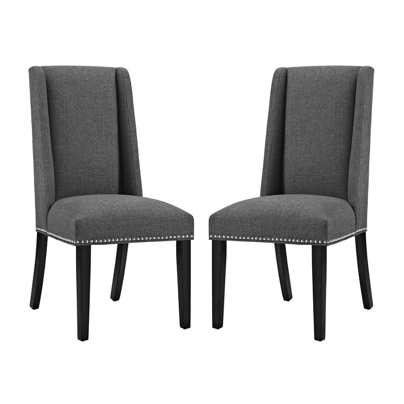 Baron Dining Chair Fabric Set of 2