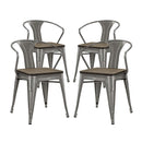 Promenade Bamboo Dining Chair Set of 4