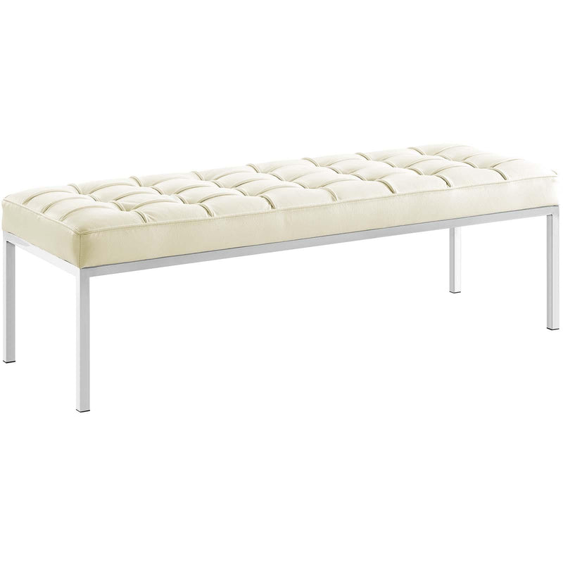 Loft Leather Bench