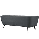 Bestow 2 Piece Upholstered Fabric Sofa and Loveseat Set