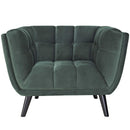 Bestow 2 Piece Performance Velvet Sofa and Armchair Set