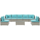 Repose 8 Piece Outdoor Patio Sectional Set