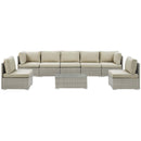 Repose 8 Piece Outdoor Patio Sunbrella� Sectional Set