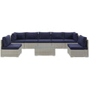 Repose 8 Piece Outdoor Patio Sunbrella� Sectional Set