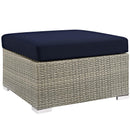 Repose Sunbrella� Fabric Outdoor Patio Ottoman