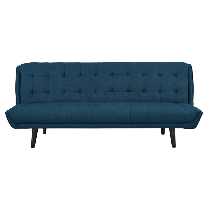Glance Tufted Convertible Fabric Sofa Bed