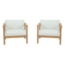 Bayport 2 Piece Outdoor Patio Teak Set