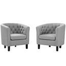 Prospect 2 Piece Upholstered Fabric Armchair Set