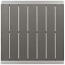 Shore 3 Piece Outdoor Patio Aluminum Pub Set