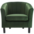 Prospect Channel Tufted Performance Velvet Armchair