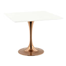 Lippa 36" Square Wood Top Dining Table