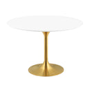 Lippa 47" Round Wood Dining Table