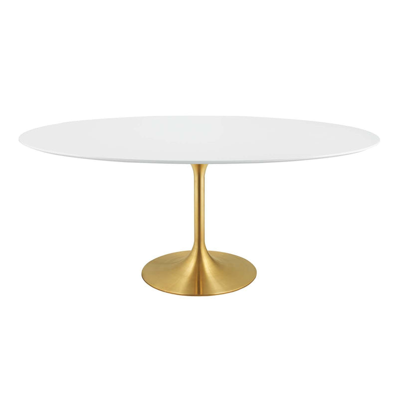 Lippa 78" Oval Wood Dining Table