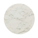 Lippa 28" Round Artificial Marble Dining Table