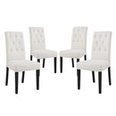 Confer Dining Side Chair Fabric Set of 4